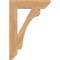 Ekena Millwork Legacy Slat Smooth Bracket, Western Red Cedar, 3 1/2"W x 18"D x 26"H BKT04X18X26LEC06SWR - alternate 2